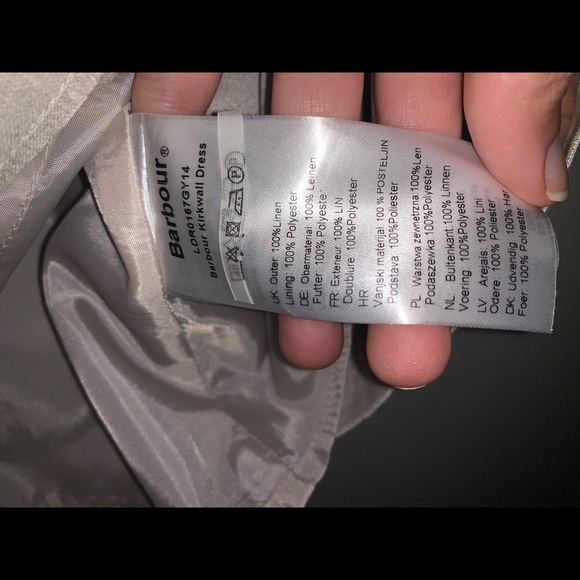 Barbour Kirkwall Linen Dress US 4 / New with tags - Picture 15 of 16